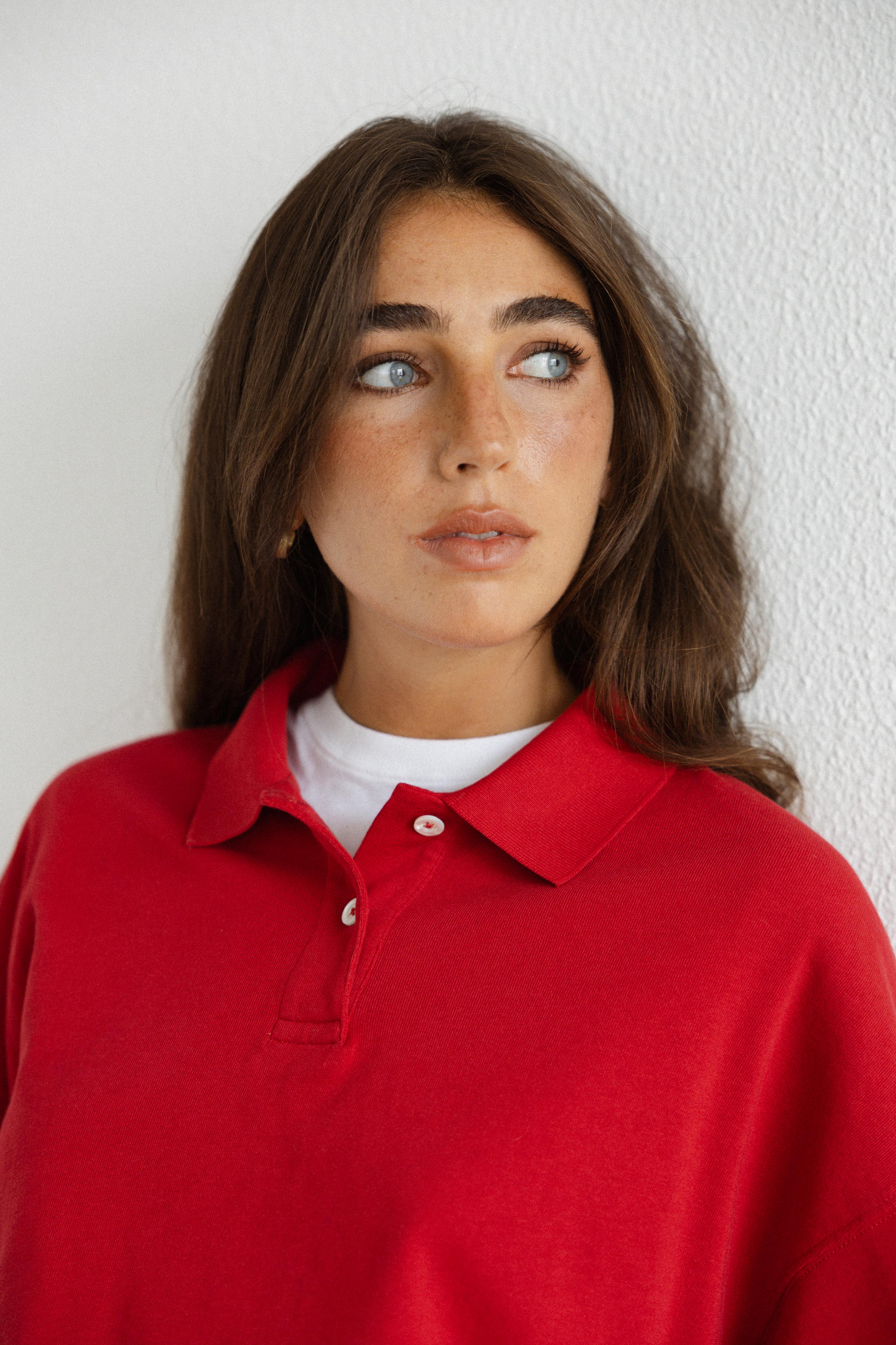 MARGAUX Polo Red