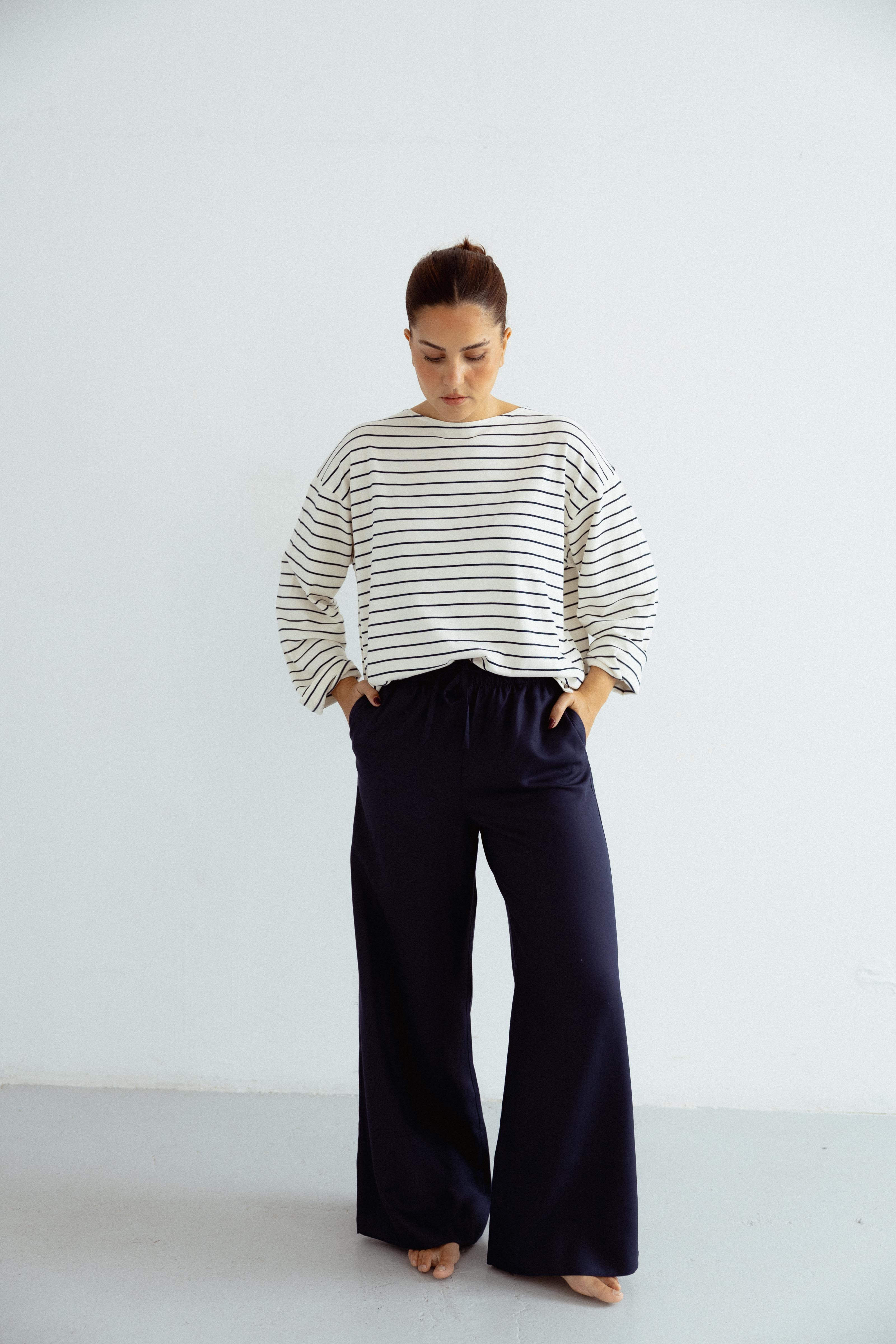 COLUMBINE Trousers Dark Blue