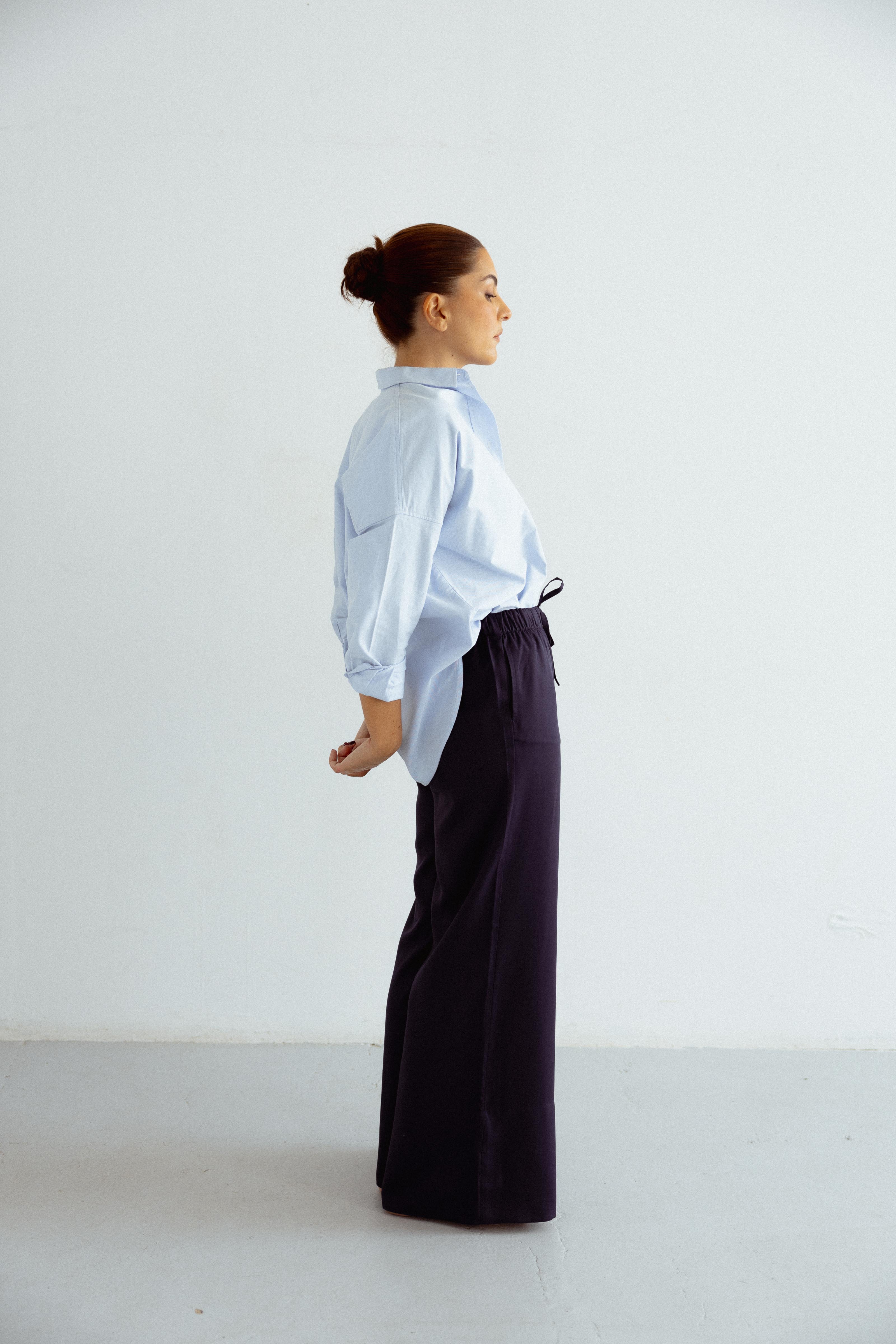 COLUMBINE Trousers Dark Blue