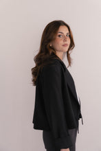 Carregar imagem no visualizador da galeria, Blazer de lã EDITH preto