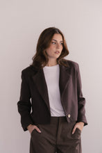 Load image into Gallery viewer, EDITH Blazer Chocolat