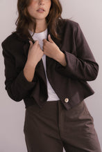 Load image into Gallery viewer, EDITH Blazer Chocolat