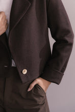 Load image into Gallery viewer, EDITH Blazer Chocolat