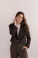 Load image into Gallery viewer, EDITH Blazer Chocolat