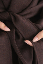 Load image into Gallery viewer, JOSEPH Coat Chocolate