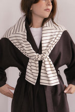 Load image into Gallery viewer, JANE Breton Shirt Chocolate