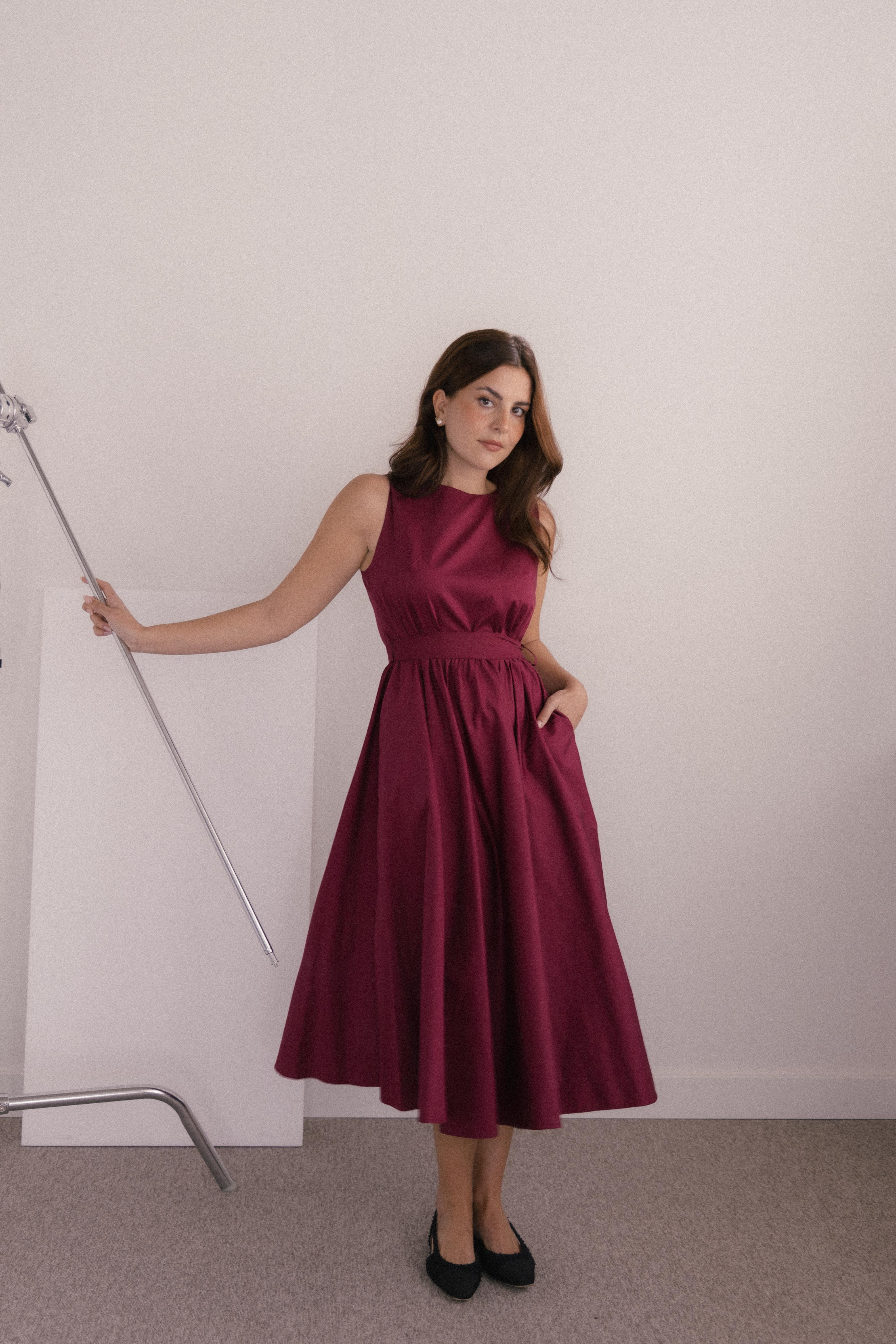 BLAIR Dress Burgundy