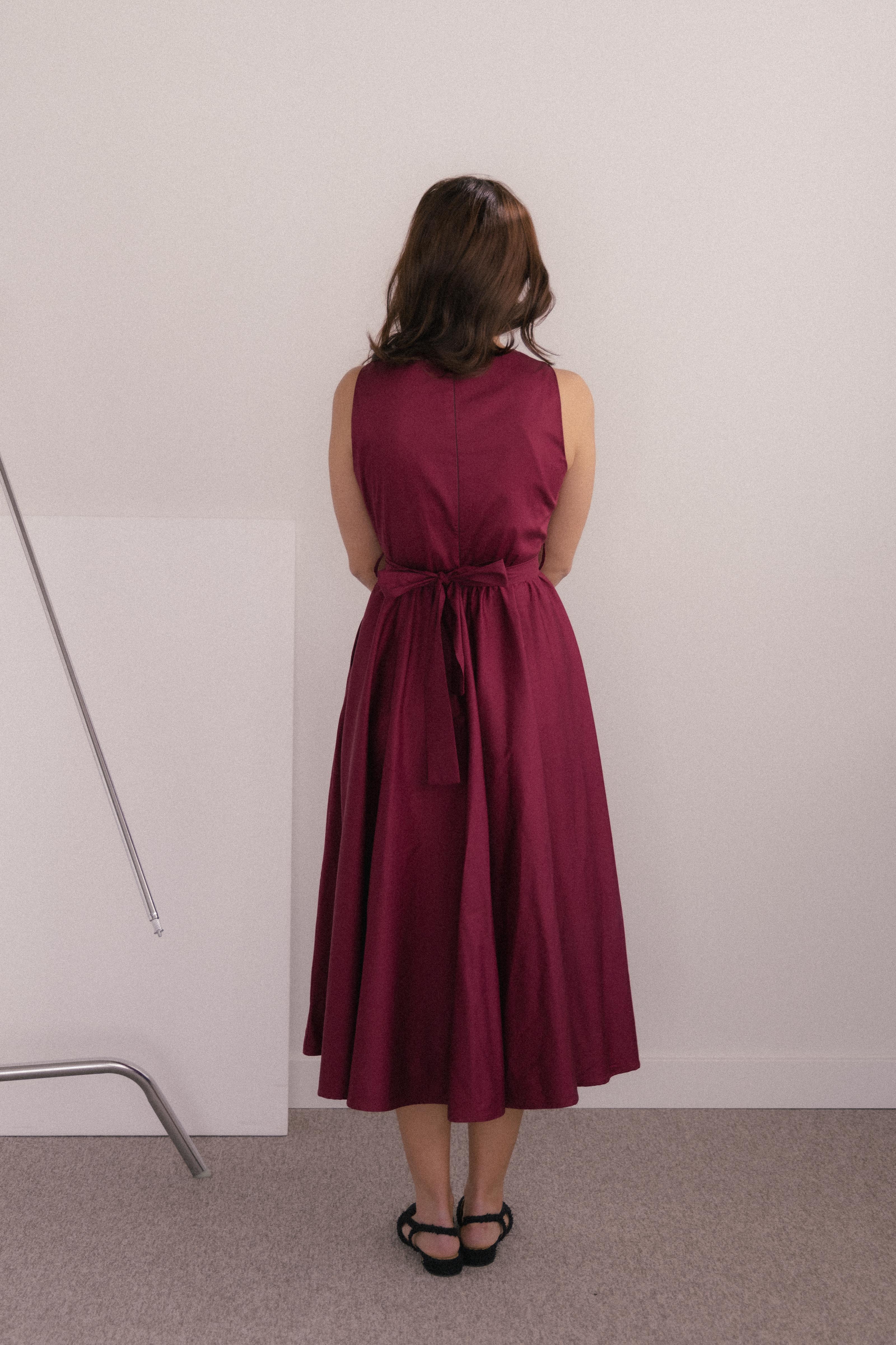 BLAIR Dress Burgundy